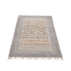 Tappeto Originale Siva Pakistan 78x127 Grigio A