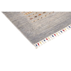 Tappeto Originale Siva Pakistan 78x127 Grigio A