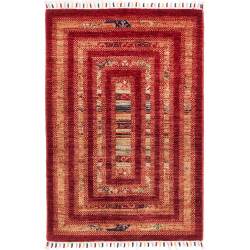 Tappeto Originale Siva Pakistan 81x116 Rosso Be