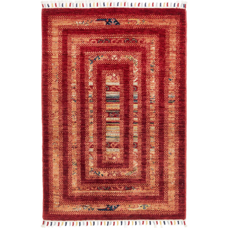 Tappeto Originale Siva Pakistan 81x116 Rosso Be