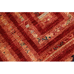 Tappeto Originale Siva Pakistan 81x116 Rosso Be