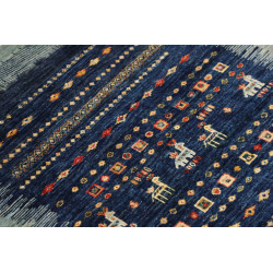Tappeto Originale Siva Pakistan 82x120 Blu Azzu