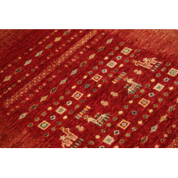 Tappeto Originale Siva Pakistan 86x122 Rosso Be