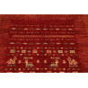 Tappeto Originale Siva Pakistan 86x122 Rosso Be