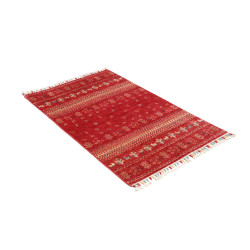 Tappeto Originale Siva Pakistan 79x124 Rosso Te