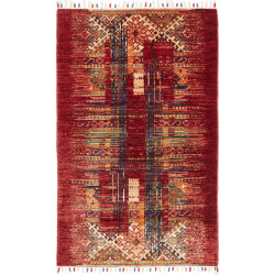 Tappeto Originale Siva Pakistan 80x124 Rosso Sc