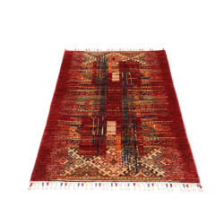 Tappeto Originale Siva Pakistan 80x124 Rosso Sc