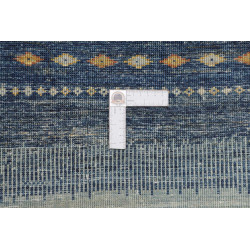 Tappeto Originale Siva Pakistan 83x120 Blu Azzu