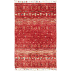 Tappeto Originale Siva Pakistan 80x123 Rosso Te