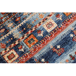 Tappeto Originale Siva Pakistan 81x125 Blu Ross