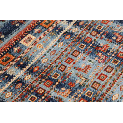 Tappeto Originale Siva Pakistan 81x125 Blu Ross