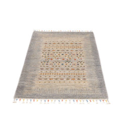 Tappeto Originale Siva Pakistan 80x118 Blu Grig