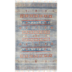 Tappeto Originale Siva Pakistan 81x129 Blu Grig