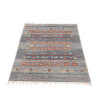 Tappeto Originale Siva Pakistan 81x129 Blu Grig