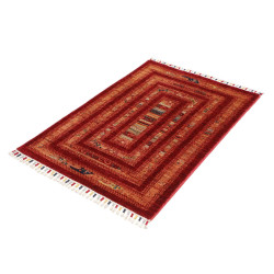 Tappeto Originale Siva Pakistan 80x116 Rosso Te