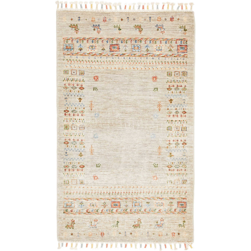 Tappeto Originale Siva Pakistan 77x128 Grigio C