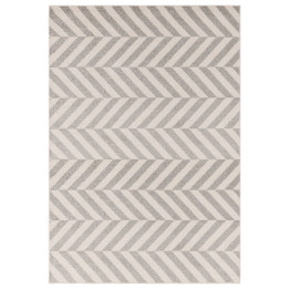 Rug Muse geometric grey beige 120x170 cm