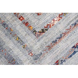 Tappeto Originale Siva Pakistan 80x111 Azzurro