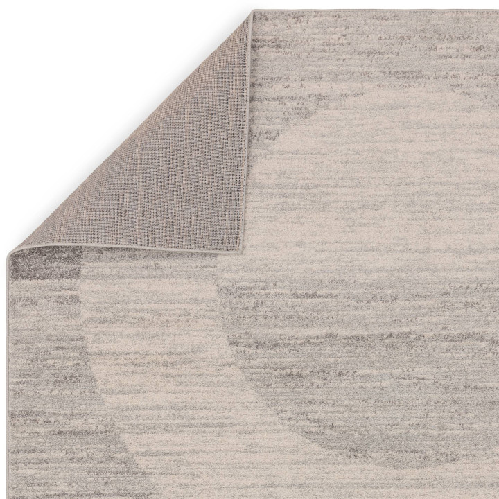 Rug Muse geometric light grey dark grey beige 20