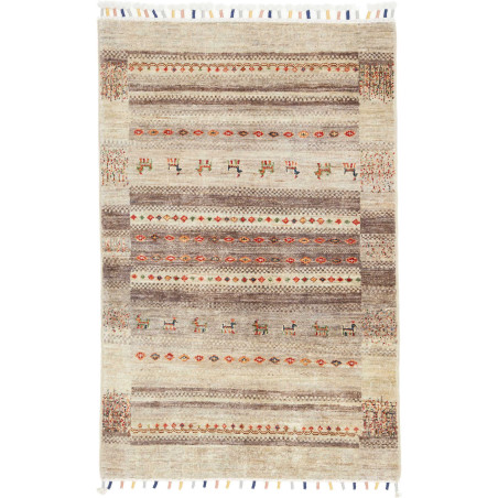 Tappeto Originale Siva Pakistan 80x120 Beige Ma