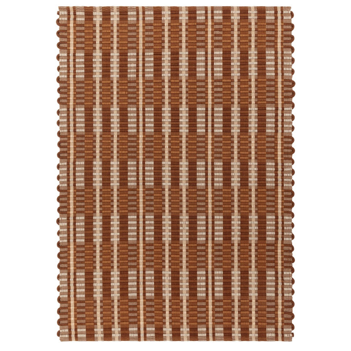Rug Arden GRS geometric brown beige 120x170 cm