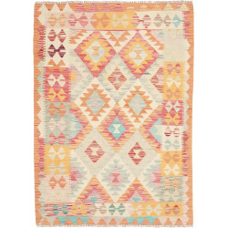 Hand Made Rug Kilim Afghanistan 105x146 Beige O
