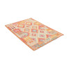 Hand Made Rug Kilim Afghanistan 105x146 Beige O