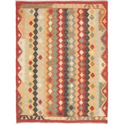 Hand Made Rug Kilim Afghanistan 108x145 Brick R