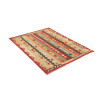 Hand Made Rug Kilim Afghanistan 108x145 Brick R