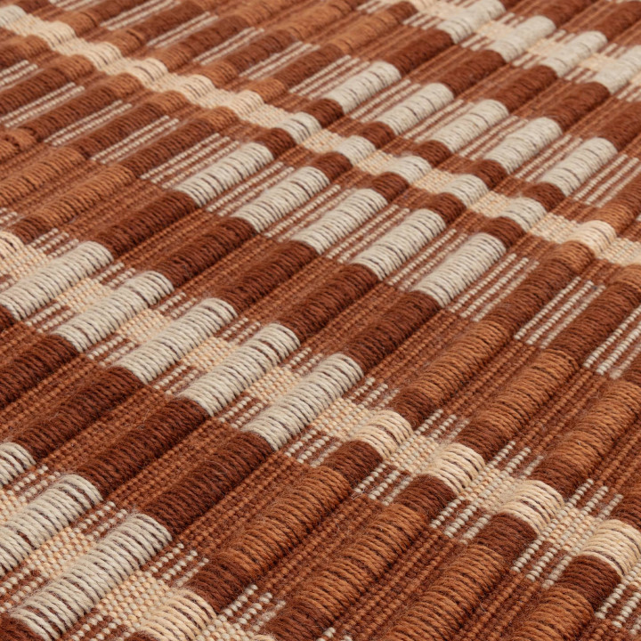 Rug Arden GRS geometric brown beige 120x170 cm