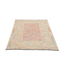 Hand Made Rug Kilim Afghanistan 108x146 Beige P
