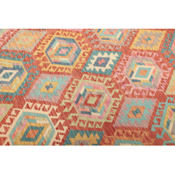 Kilim 208x297 Cm Kilim, Afghanistan, Lana Cardata A Mano