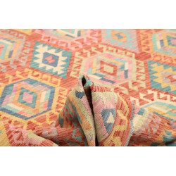 Kilim 208x297 Cm Kilim, Afghanistan, Lana Cardata A Mano