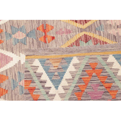 Kilim 155x198 Cm Kilim, Afghanistan, Lana Cardata A Mano