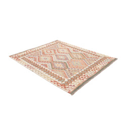 Kilim 161x188 Cm Kilim Afghanistan Lana Cardata A Mano