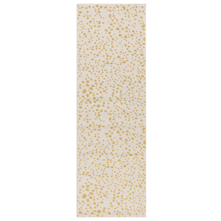 Rug Muse abstract yellow beige 120x170 cm