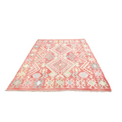 Tappeto Kilim Afghanistan 172x240 Rosso Terraco
