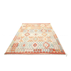 Kilim 174x244 Cm Kilim Afghanistan Lana Cardata A Mano