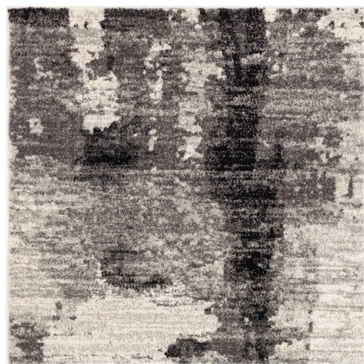 Tappeto Nova astratto grigio e argento 160x230 c
