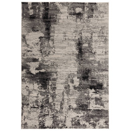 Rug Nova abstract grey dark grey silver white 20