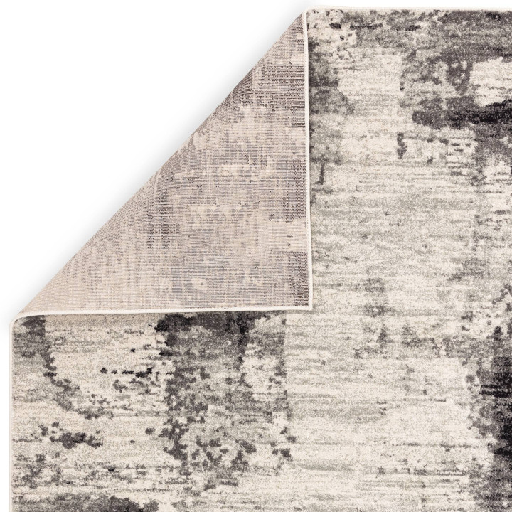 Rug Nova abstract grey dark grey silver white 20