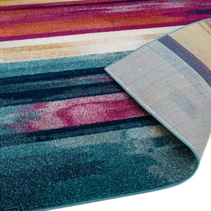 Tappeto Nova astratto rosso e arancione 160x230