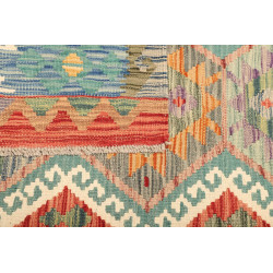 Kilim 133x182 Cm Kilim Afgano, Lana Cardata A Mano ordito: