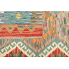 Kilim 133x182 Cm Kilim Afgano, Lana Cardata A Mano ordito: