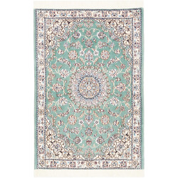 Tappeto Originale Nain 9la Persia 80x120 Verde