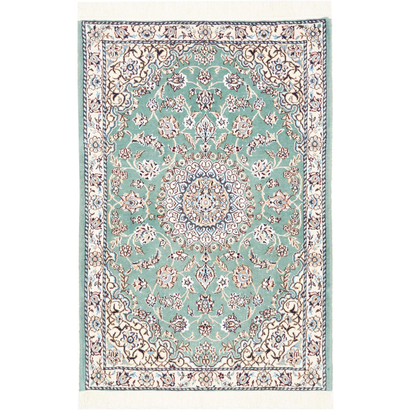 Tappeto Originale Nain 9la Persia 80x120 Verde