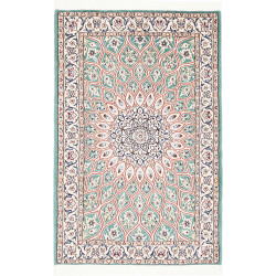 Tappeto Originale Nain 9la Persia 81x126 Verde