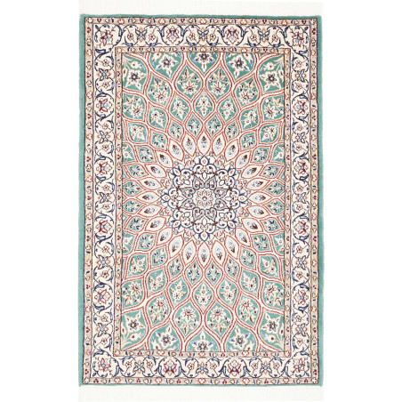 Tappeto Originale Nain 9la Persia 81x126 Verde