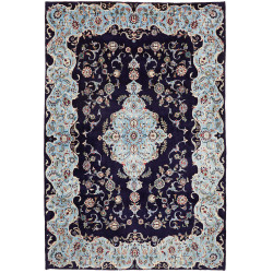 Hand Made Rug Kashmar Persia 216x322 Dark Blue
