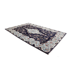 Tappeto Originale Kashmar Persia 216x322 Blu Sc